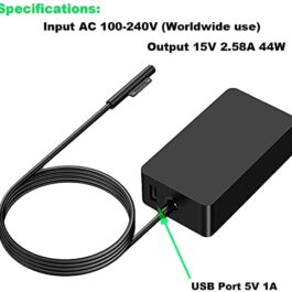Adapter For Microsoft Surface Pro 5  Charger